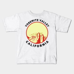 Yosemite Valley Ski Snowboard Mountain California Yosemite - Yosemite Valley California - Travel Kids T-Shirt